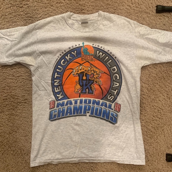 Official Fan Other - Vtg 1996 Kentucky Wildcats Championship T-shirt: L